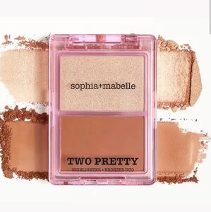 4/25 bundle item. Sophia + Mabelle Two Pretty In Sunlit Sand Palette